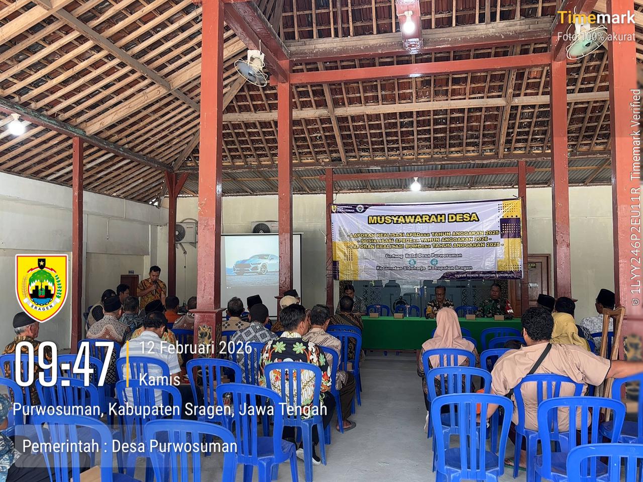 MUSYAWARAH DESA TAHUN 2026